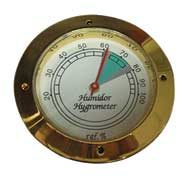 Deluxe Round Hygrometer